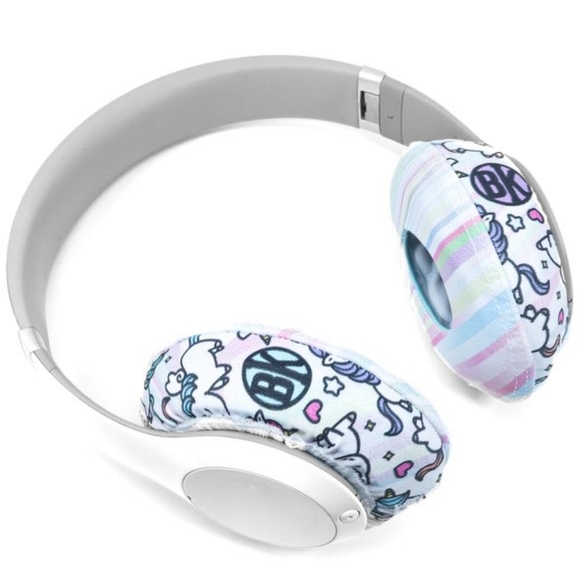 BeatKicks Headphone Covers Rainbows & Unicorns - Picture 1 of 4